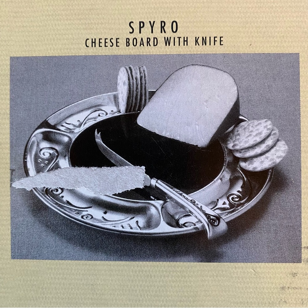 Lenox Spyro Reversible Cheese Board & Knife - Picture 6 of 9